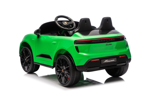 Porsche Macan 140W  verde, masinuta electrica copii 2 - 5 ani [12]