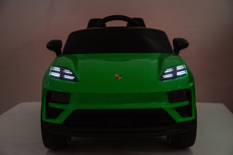 Porsche Macan 140W  verde, masinuta electrica copii 2 - 5 ani [5]