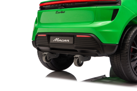 Porsche Macan 140W  verde, masinuta electrica copii 2 - 5 ani [17]