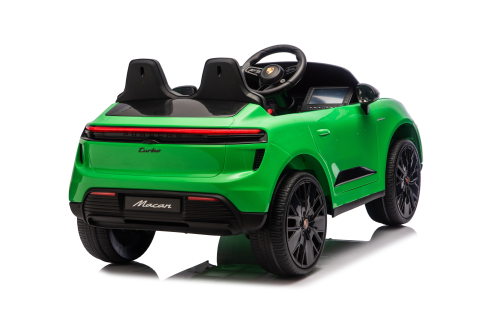 Porsche Macan 140W  verde, masinuta electrica copii 2 - 5 ani [14]
