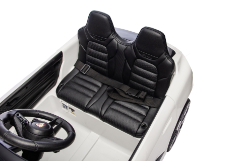 Porsche Macan 140W  alba, masinuta electrica copii 2 - 5 ani [2]