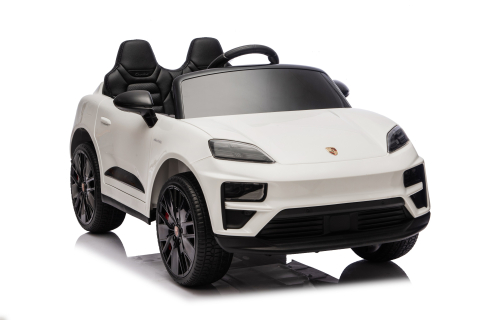Porsche Macan 140W  alba, masinuta electrica copii 2 - 5 ani [8]