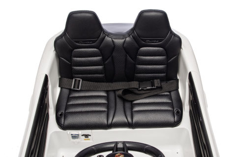 Porsche Macan 140W  alba, masinuta electrica copii 2 - 5 ani [11]