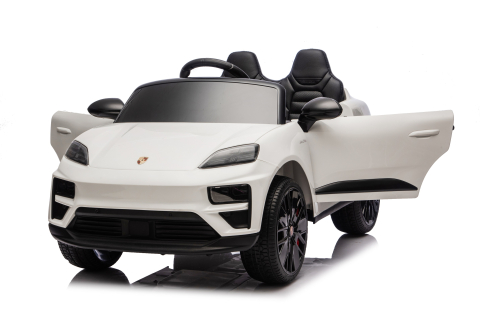 Porsche Macan 140W  alba, masinuta electrica copii 2 - 5 ani [1]
