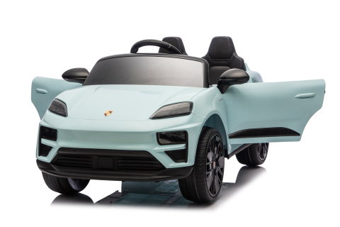 Porsche Macan 140W  Albastra, masinuta electrica copii 2 - 5 ani [4]