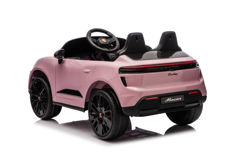 Porsche Macan 140W  Roz pal, masinuta electrica copii 2 - 5 ani [3]