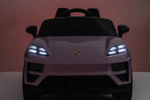 Porsche Macan 140W  Roz pal, masinuta electrica copii 2 - 5 ani [22]