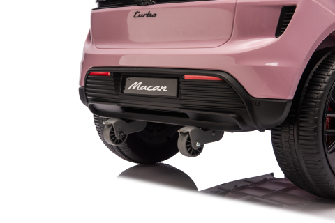 Porsche Macan 140W  Roz pal, masinuta electrica copii 2 - 5 ani [10]