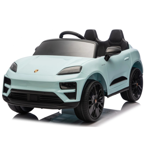 Masinute electrice - Porsche Macan 140W  Albastra, masinuta electrica copii 2 - 5 ani