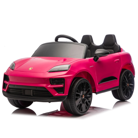 Produse in stoc - Porsche Macan 140W  roz, masinuta electrica copii 2 - 5 ani