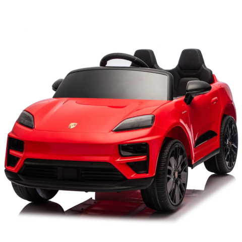 Masinute electrice - Porsche Macan 140W  rosie, masinuta electrica copii 2 - 5 ani
