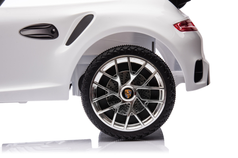 Masinuta electrica pentru copii, RUF CTR 3 70W 12V, premium, culoare alba [9]