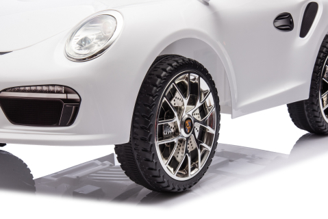 Masinuta electrica pentru copii, RUF CTR 3 70W 12V, premium, culoare alba [8]