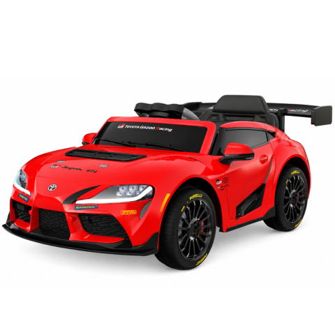 Produse in stoc - Masinuta electrica pentru copii, Toyota Supra GR, 12V 90W, telecomanda control parental, rosie