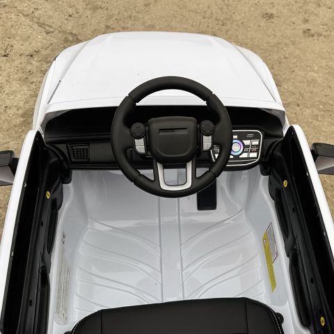 Masinuta electrica pentru copii, Toyota Tundra I-max Force, 12V 80W, echipata premium, alba [14]