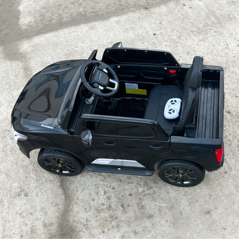 Masinuta electrica pentru copii, Toyota Tundra I-max Force, 12V 80W, echipata premium, neagra [15]