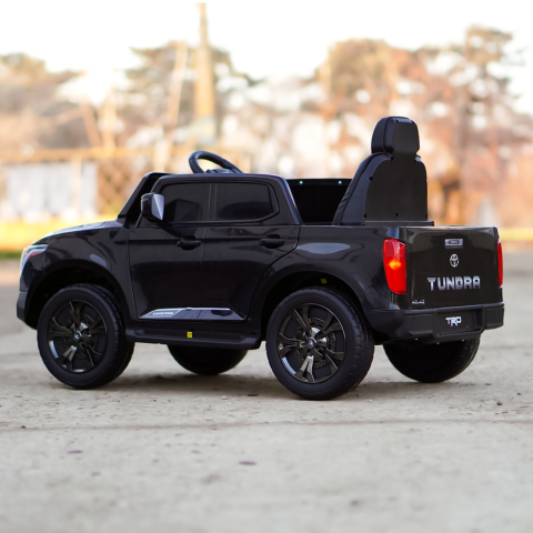 Masinuta electrica pentru copii, Toyota Tundra I-max Force, 12V 80W, echipata premium, neagra [8]
