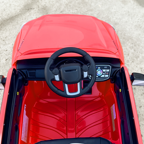 Masinuta electrica pentru copii, Toyota Tundra I-max Force, 12V 80W, echipata premium, rosie [10]