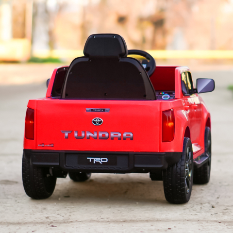 Masinuta electrica pentru copii, Toyota Tundra I-max Force, 12V 80W, echipata premium, rosie [6]