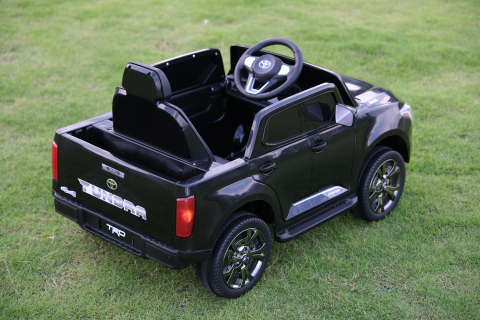 Masinuta electrica pentru copii Toyota Tundra I-max Force 12V 80W, premium, negru [3]
