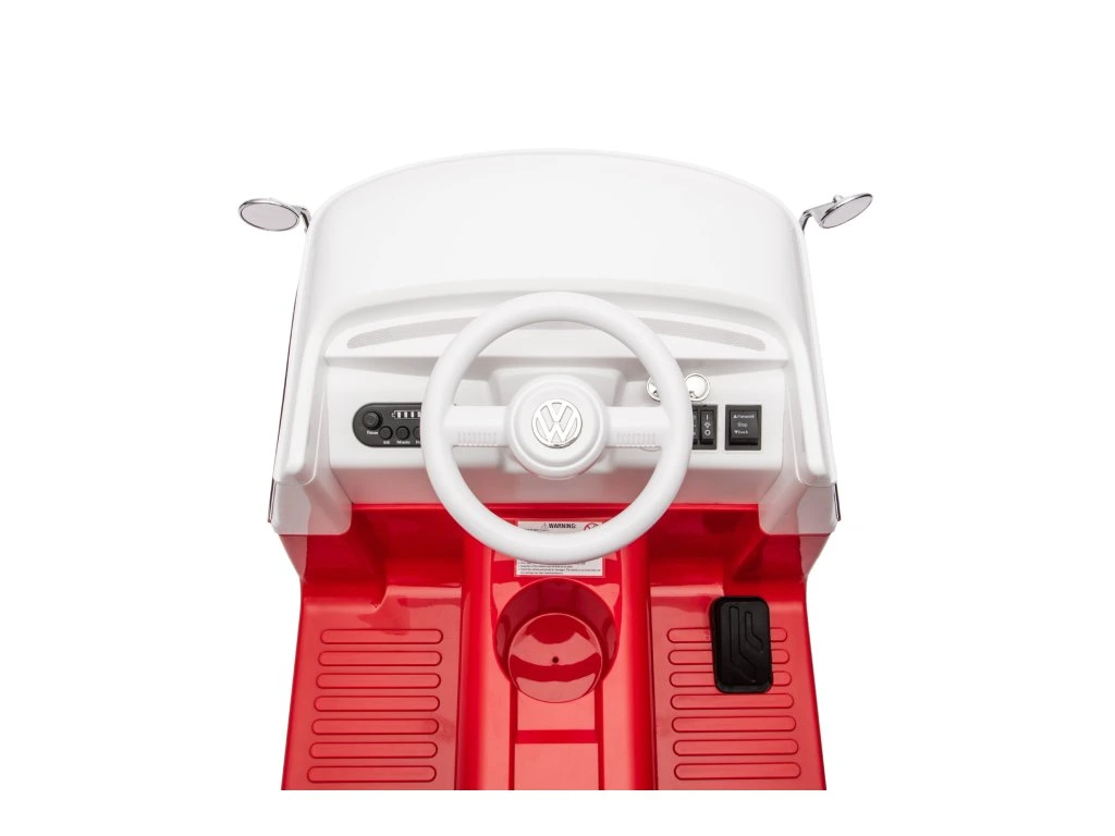 Masinuta electrica copii VW Samba Bus, rosu [7]