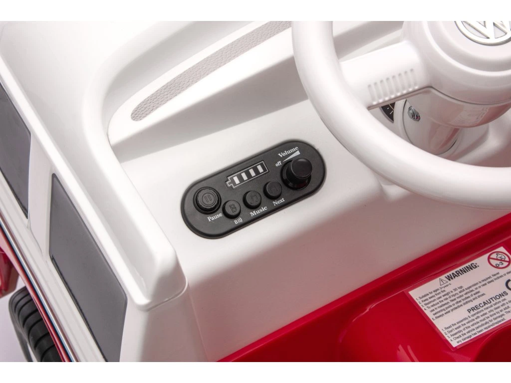 Masinuta electrica copii VW Samba Bus, rosu [23]