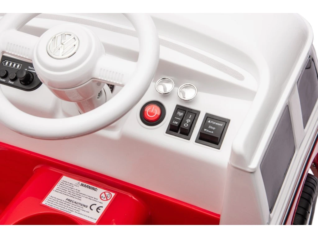 Masinuta electrica copii VW Samba Bus, rosu [26]