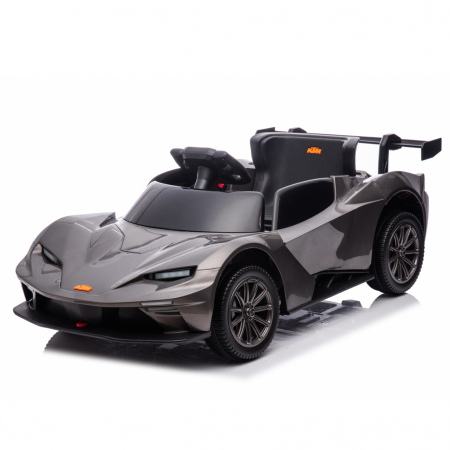 Masinute electrice - Masinuta electrica pentru copil 2-6 ani, KTM 90W 12V 7Ah echipare Premium culoare Gri