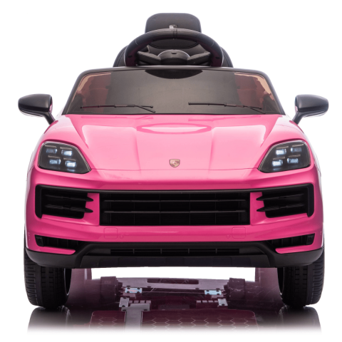 Porsche Cayenne roz, masinuta electrica copii 2 - 5 ani [19]