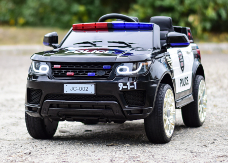 Masinuta electrica POLICE JC002 90W 12V PREMIUM #Negru [3]
