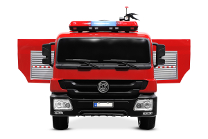 Masinuta electrica Pompieri Fire Truck Hollicy 90W 12V PREMIUM #Rosu [2]