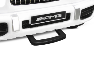 Masinuta electrica pentru 2 copii Mercedes G63 XXL 4x4 180W 12V PREMIUM culoare Alba [9]