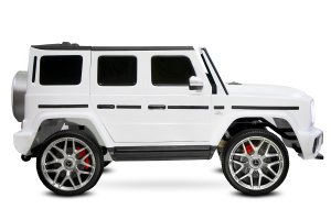 Masinuta electrica Mercedes G63 XXL 2x4 PREMIUM  #Alb [1]