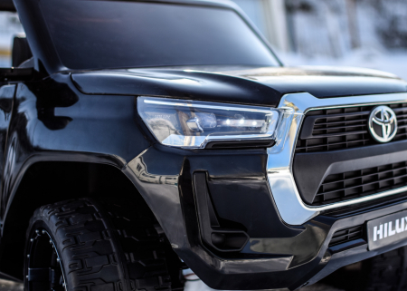 Masinuta electrica Toyota Hilux, noul model, 4x4 180W 12V 14Ah PREMIUM, culoare Negru [5]