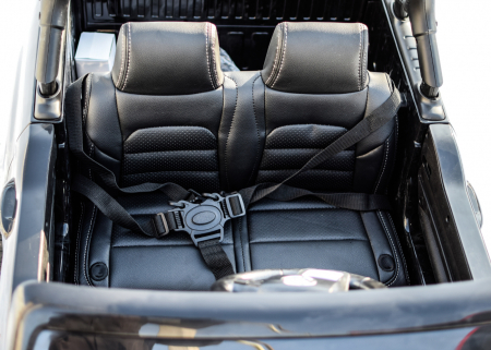 Masinuta electrica Toyota Hilux, noul model, 4x4 180W 12V 14Ah PREMIUM, culoare Negru [6]