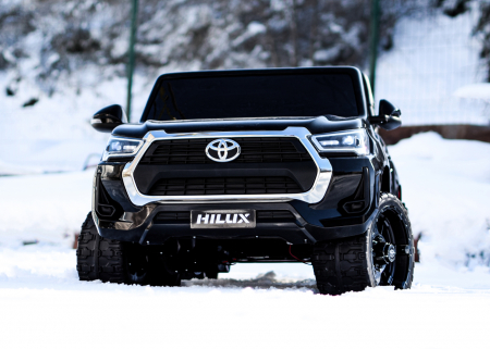 Masinuta electrica Toyota Hilux, noul model, 4x4 180W 12V 14Ah PREMIUM, culoare Negru [1]