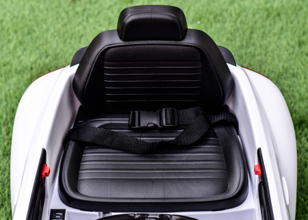 Masinuta electrica VW Beetle Dune 35W 6V, functie de leganat, bluetooth culoare Alba [10]