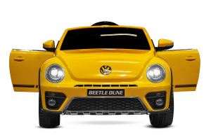 Masinuta electrica VW Beetle Dune Cabrio STANDARD #Galben [2]