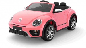 Masinute electrice - Masinuta electrica VW Beetle Dune Cabrio STANDARD #Roz