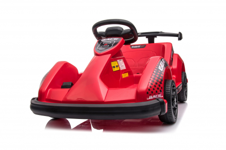 Masinute electrice - Masinuta-Kart electric pentru copii 2-5 ani, RACE8 35W 6V, telecomanda, culoare Rosu