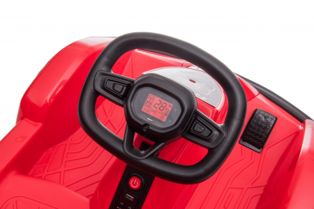 Masinuta-Kart electric pentru copii 2-5 ani, RACE8 35W 6V, telecomanda, culoare Rosu [29]