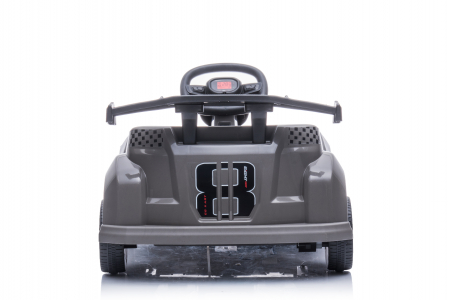 Masinuta-Kart electric pentru copii 2-5 ani, RACE8 35W 6V, telecomanda, culoare Gri [8]