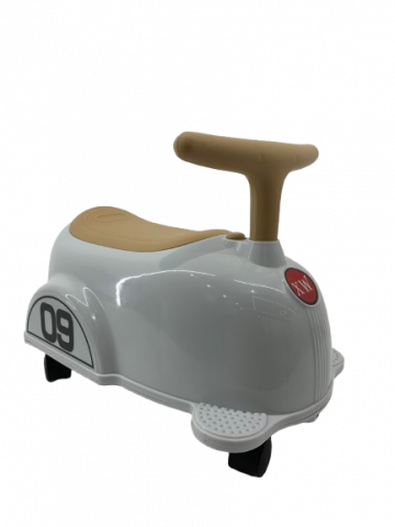 Masinuta premergator fara pedale, Kinderauto BabyCar, Gri