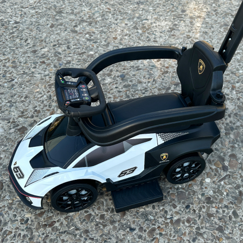Masinuta carucior copii Lamborghini Essenza SCV12 Alb [12]