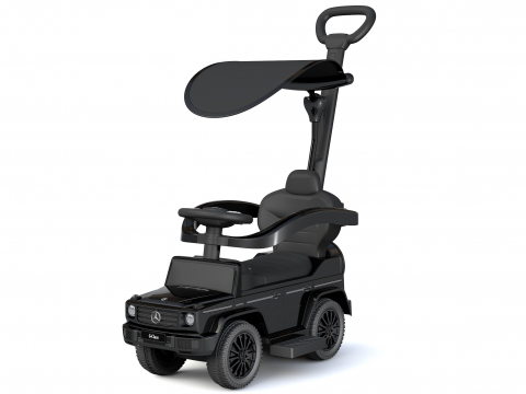 Masinute electrice - Masinuta carucior copii Mercedes G350d cu parasolar negru