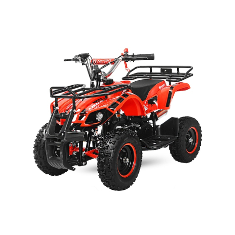 ATV & UTV Electrice - Mini ATV Eco Torino 800W 36V cu 3 Trepte de Viteza, Rosu
