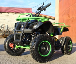 Mini ATV electric NITRO Torino Deluxe Quad 800W 36V #Verde [2]