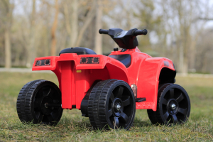 Mini ATV electric PANDA 25W STANDARD #Rosu [4]