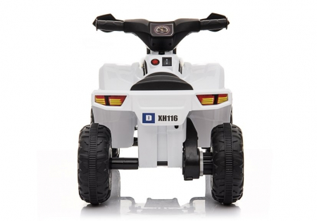 Mini ATV electric pentru copii BJ116 35W STANDARD #Alb [5]