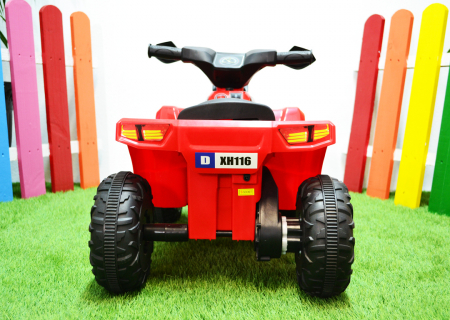 Mini ATV electric pentru copii BJ116 35W STANDARD #Rosu [4]